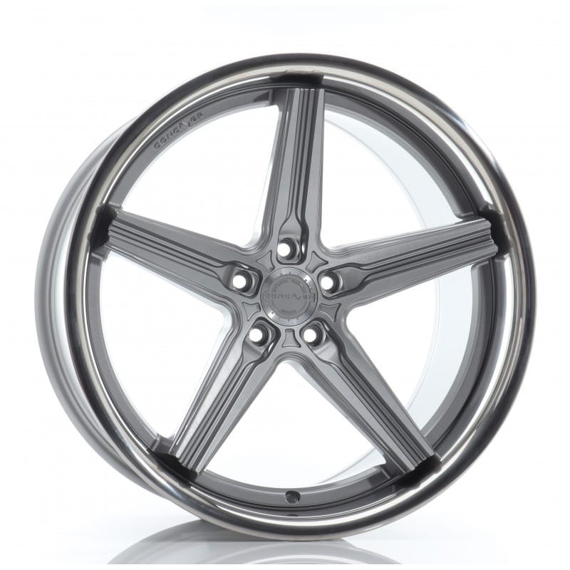 Concaver CVR9 brushed titanium 10.5x20 ET45 - LK5/114.3 ML72.6