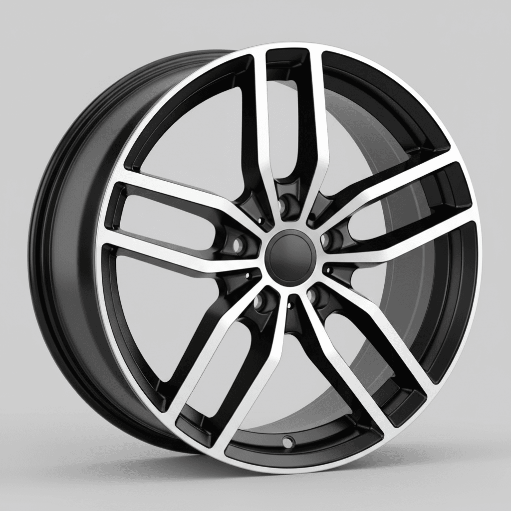 Borbet BS5 black polished 7.5x17 ET50 - LK5/114.3 ML72.5