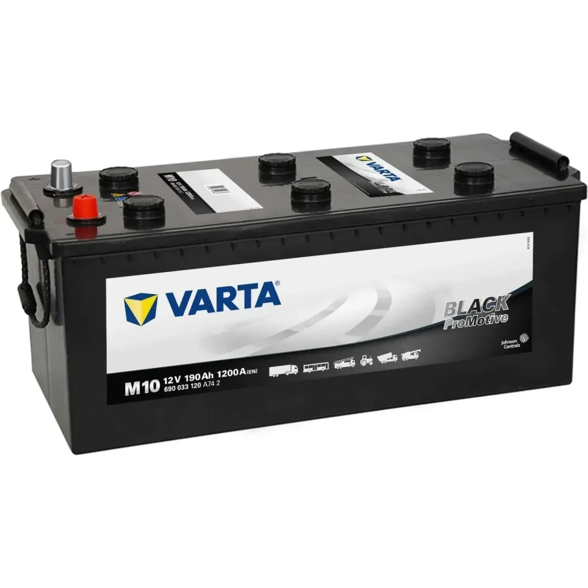 Varta M10 Promotive Black 12V 190Ah 1200A LKW Batterie